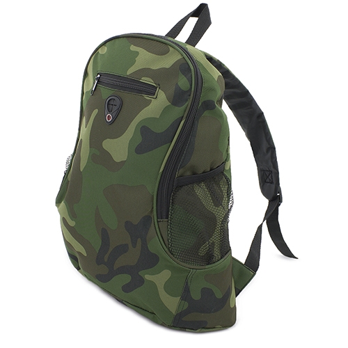 Mochila jeremy deluxe camuflaje+S