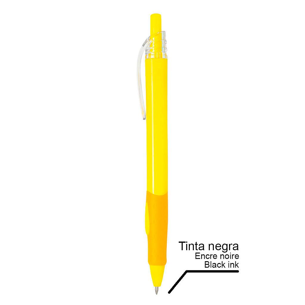Boligrafo plastico pupil  tinta negra+S