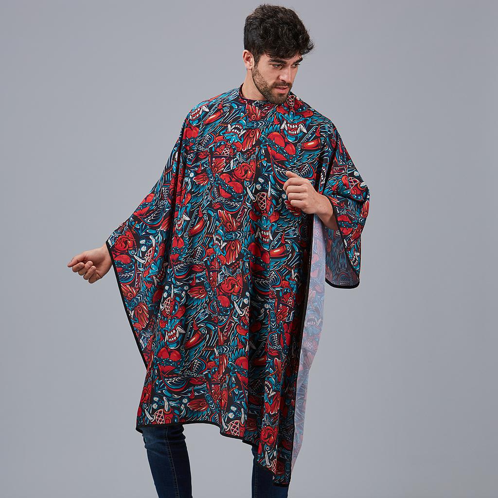 CAPA DE PELUQUERIA ESTAMPADA+S
