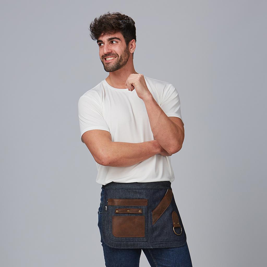 DELANTAL CORTO VAQUERO Y PIEL+S