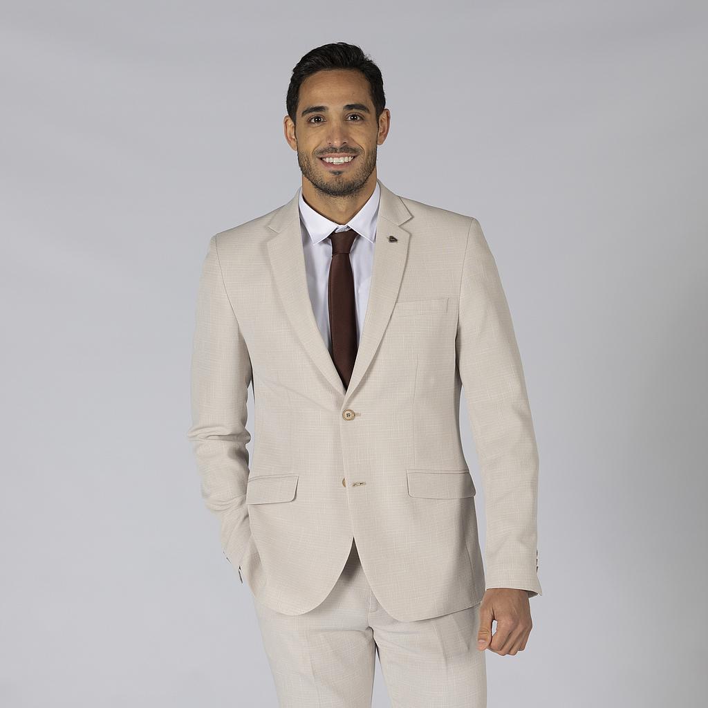 AMERICANA HOMBRE 2 BOTONES SLIM FIT X.LINEN+S