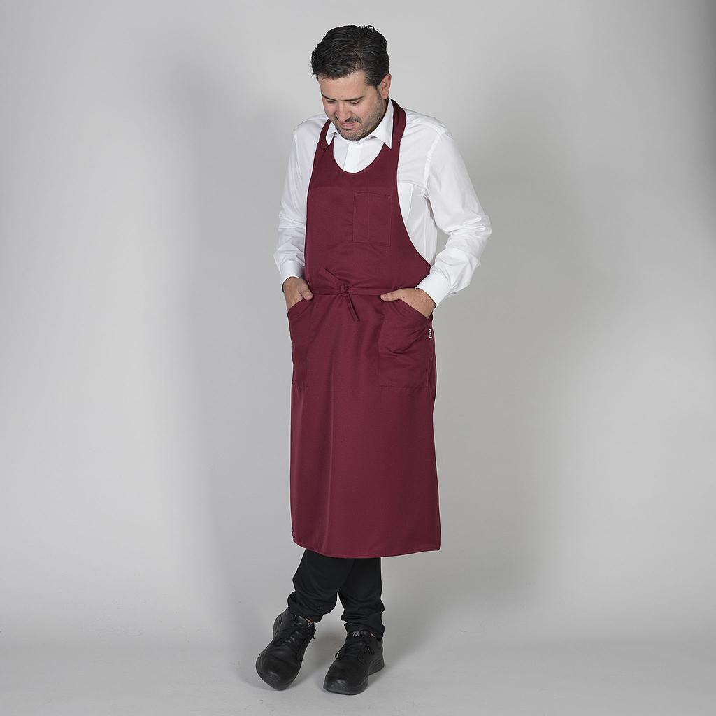 DELANTAL SOMMELIER 110X85 CM+S