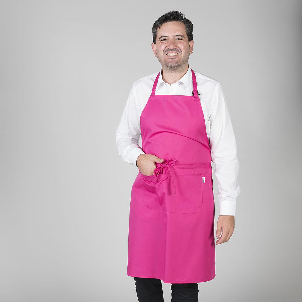 DELANTAL CON PETO Y BOLSILLO 90x75 CM SARGA +S