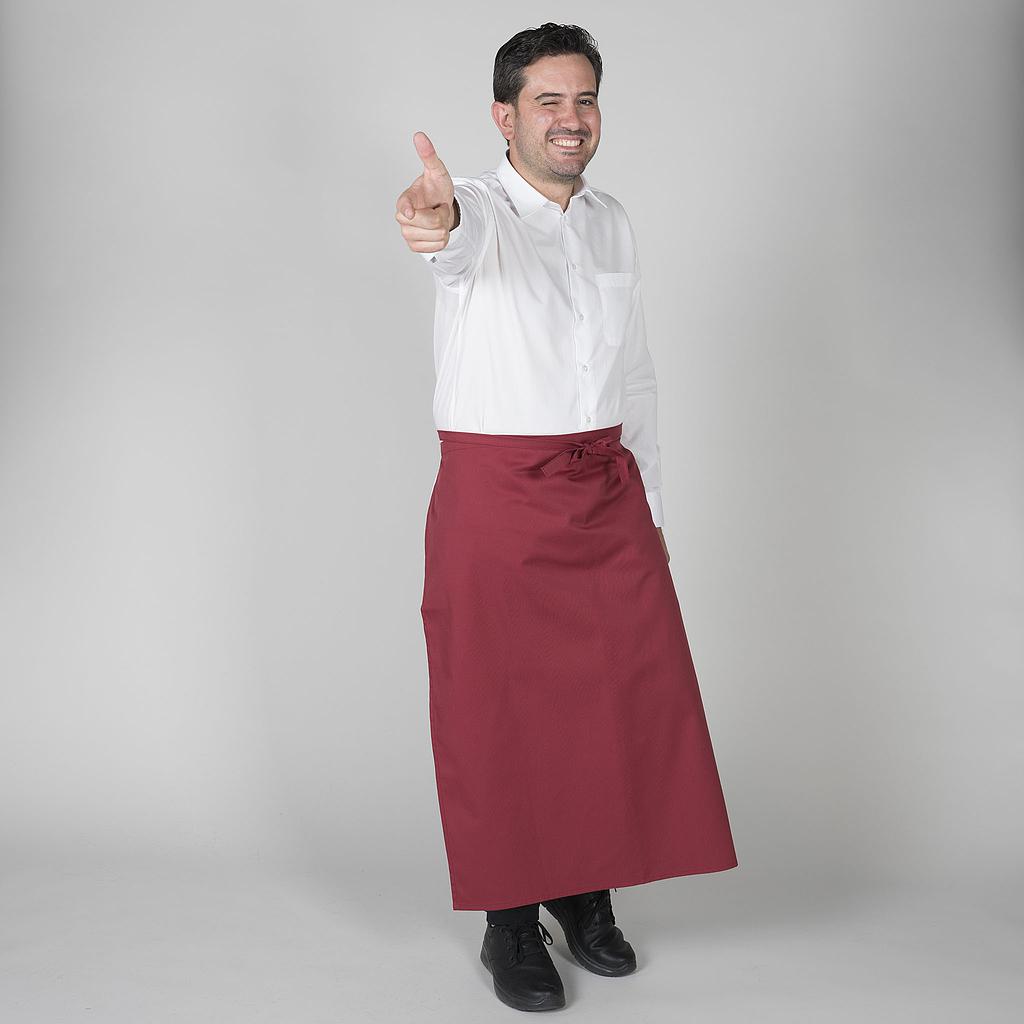 DELANTAL FRANCES SARGA 90X75 CM+S