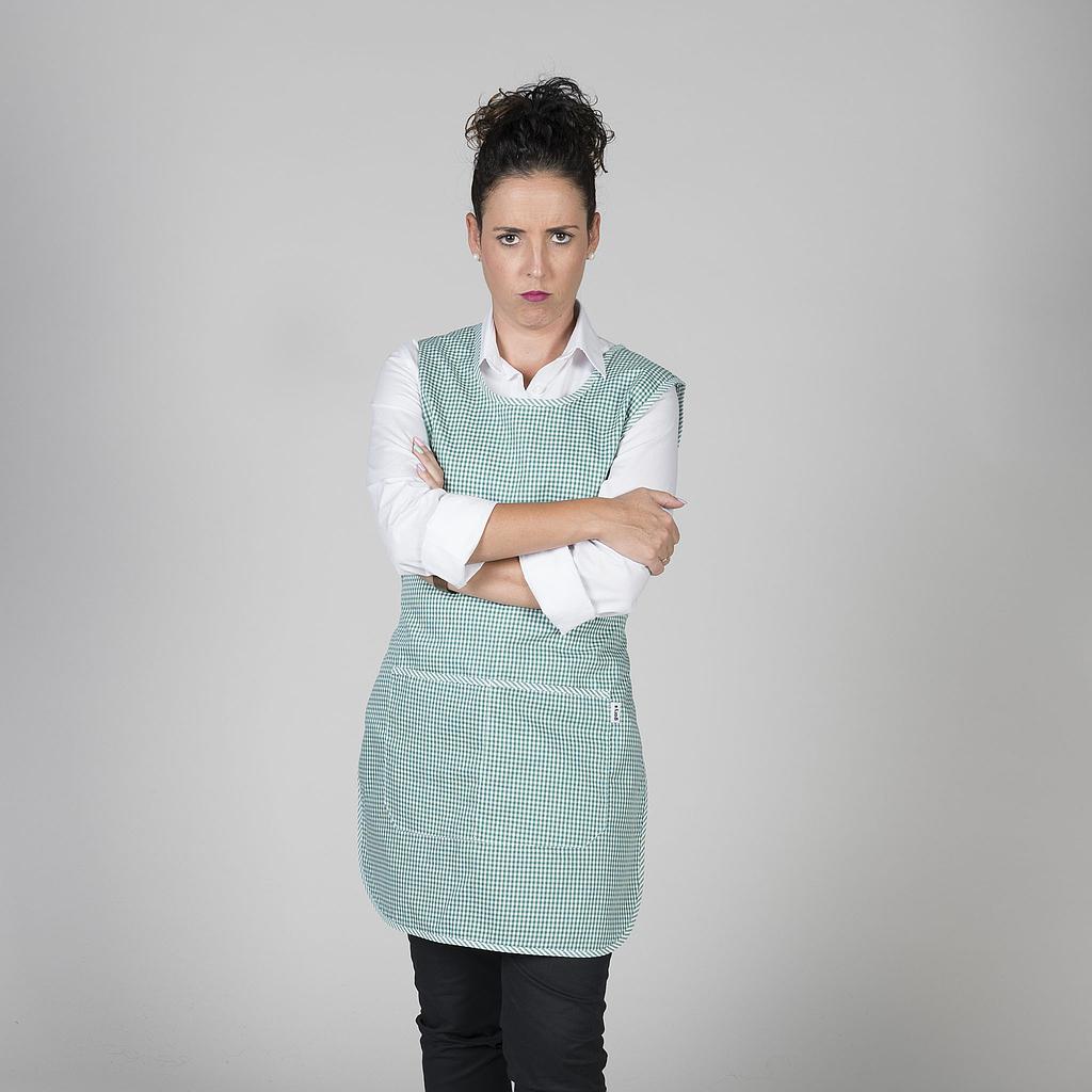 CASULLA SARGA O VICHY CON BOLSILLO+S