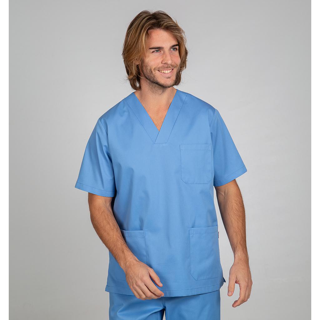 BLUSA SANITARIO UNISEX PICO COLORES+S