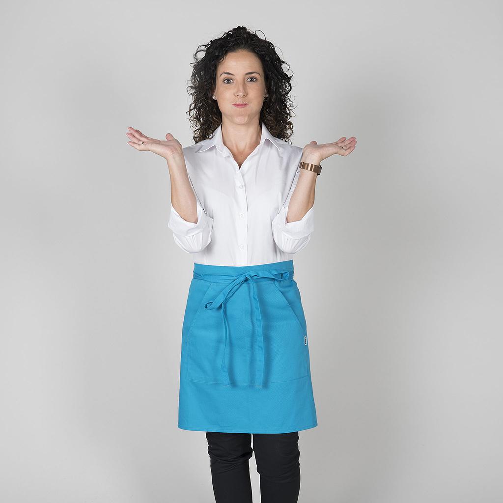 DELANTAL SIN PETO Y BOLSILLO COLOR 50X75 CM+S