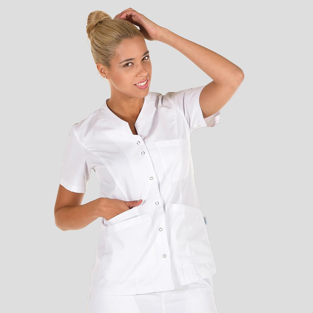 BATA MUJER OPORTO CORCHETES BLANCA+S