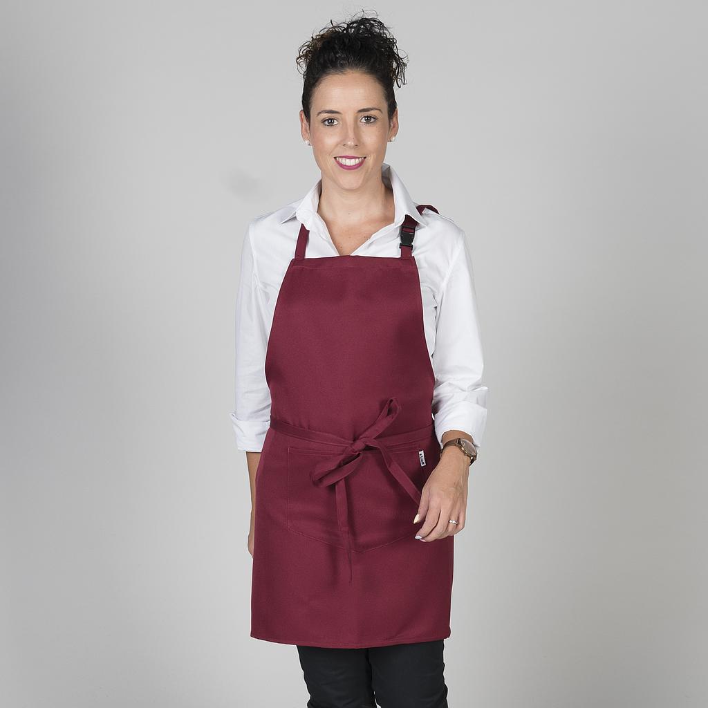 DELANTAL CORTO CON PETO 68X68 CM+S