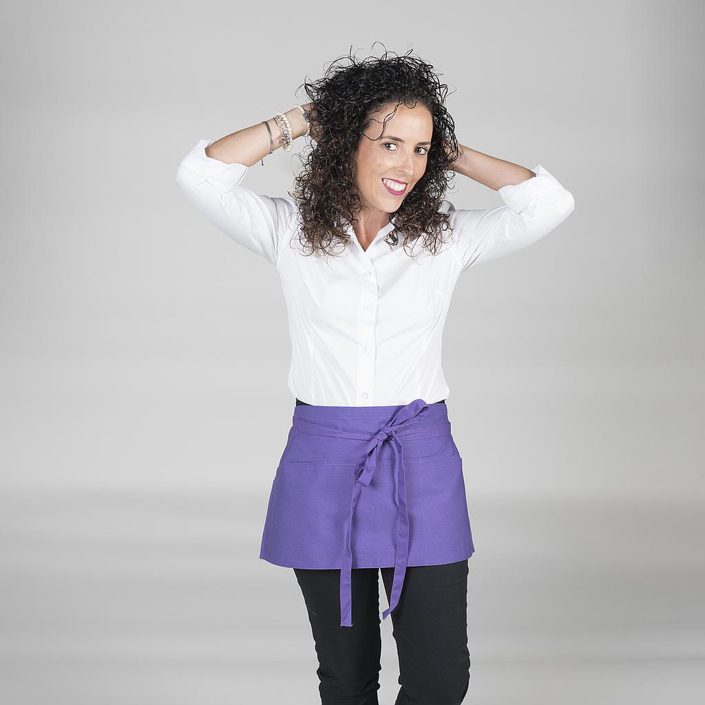 DELANTAL CORTO BOL. 30X60 CM SARGA POLIESTER+S