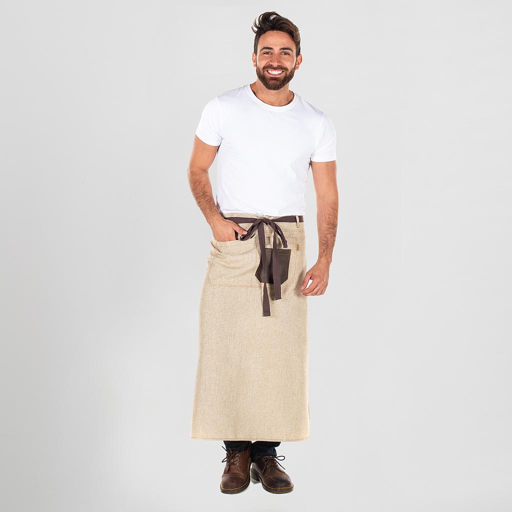 DELANTAL FRANCES ATACAMA 89X92 CM+S