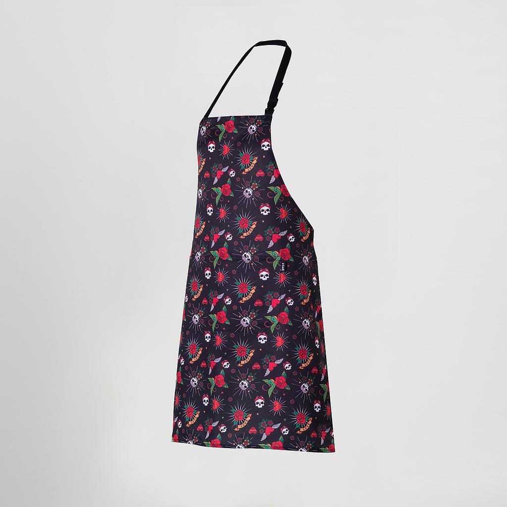 DELANTAL CON PETO ESTAMPADO 80X68 CM+S