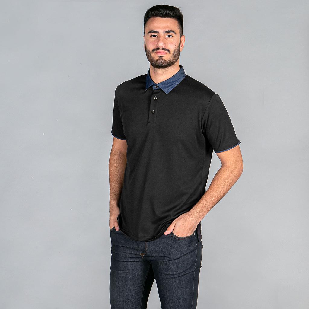 POLO HOMBRE CUELLO CAMISERO TEJANO &quot;RED LINE&quot;+S
