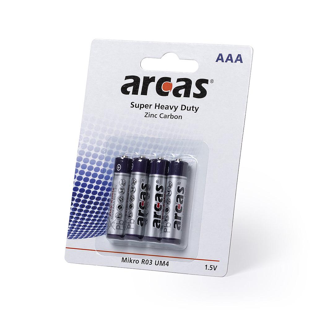 Blister 4 Pilas 1,5V AAA/ R03+S