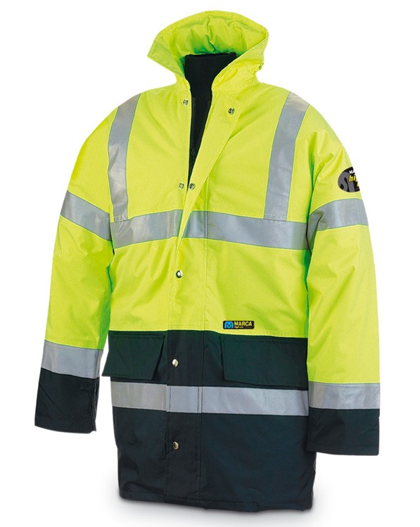 Parka fluo mixta+S
