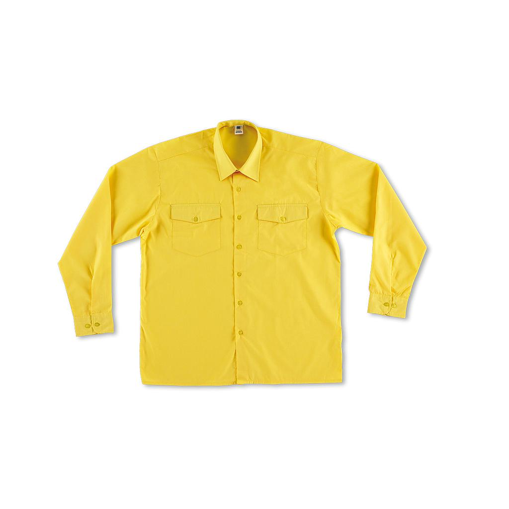 Camisa tergal manga larga+S