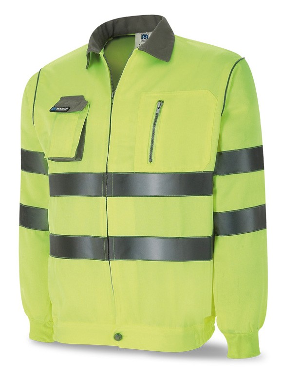 Cazadora alta visibilidad+S