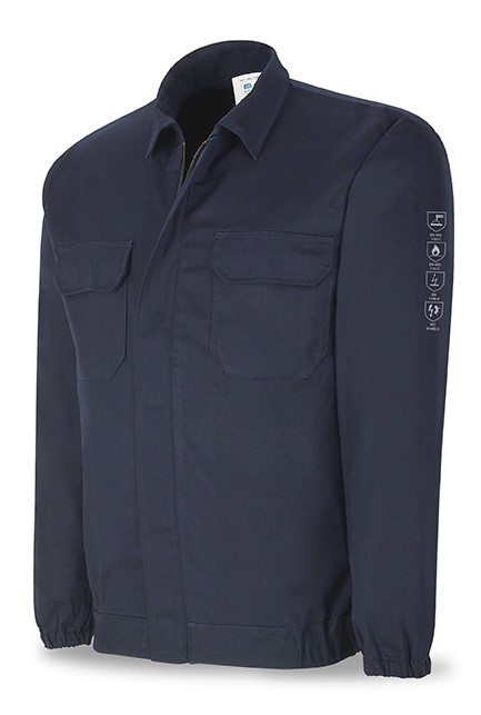 Cazadora ignifuga antiestatica arco electrico +S